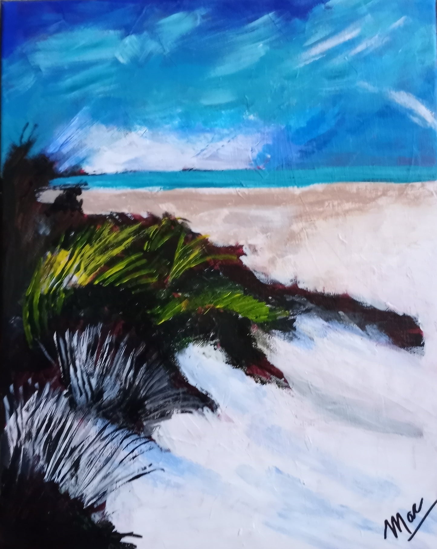 Florida Dunes| Modern Wall Art for Livingroom